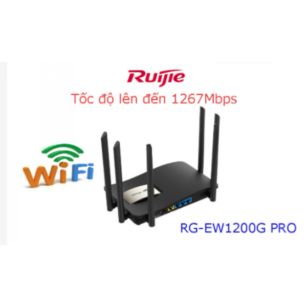 Router WifiI 2 băng tầng RUIJIERG-EW1200G Pro